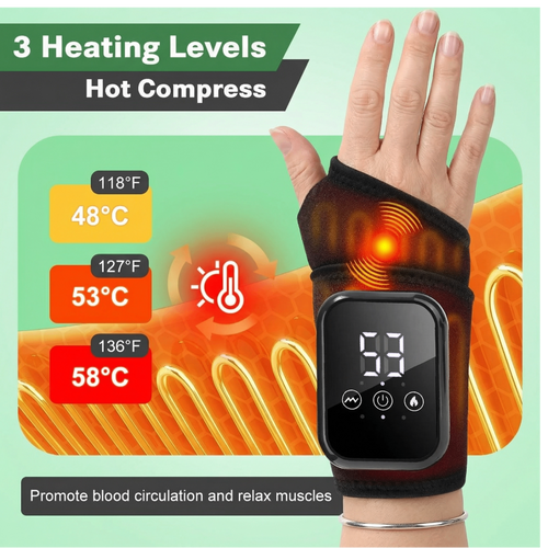 3 Heating Levels Hot Compress